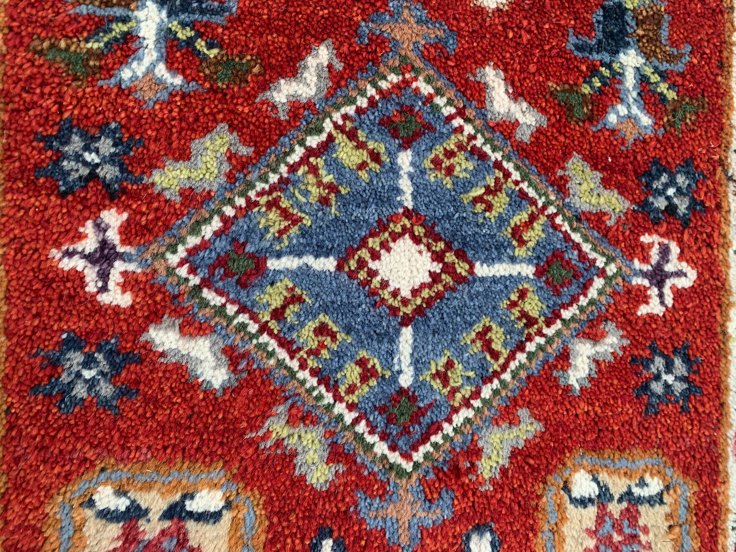 83009 Tapete Kazak - Indiano 0,89 X 0,62 = 0,55