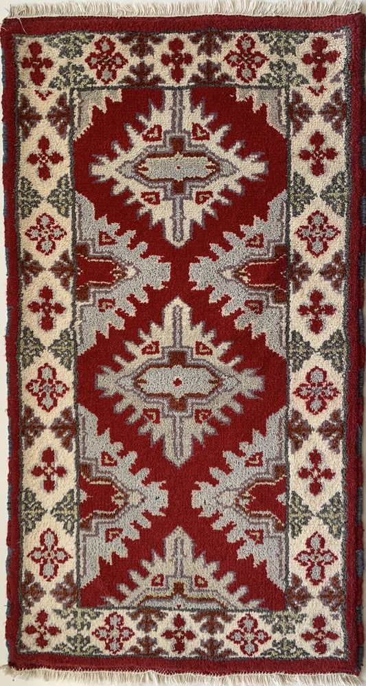 85099 Tapete Kazak- Indiano 0,67x1,24 =0,83