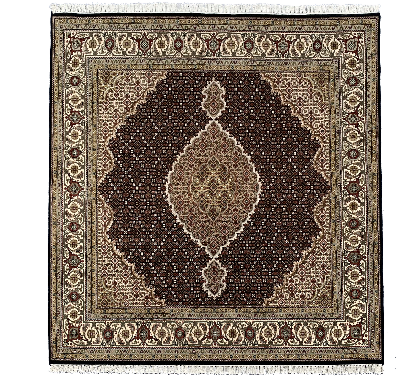 86007 ÍNDIA - TABRIZ MAHI 2,04 X 2,04 = 4,16