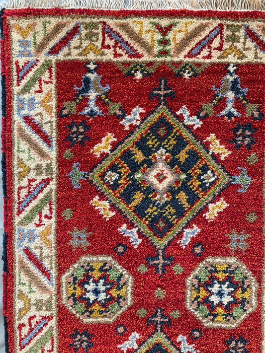 87412 TAPETE PASSADEIRA KAZAK 1,99 X 0,62 = 1,23