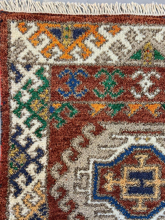 87414 TAPETE PASSADEIRA KAZAK 2,02 X 0,64 = 1,29