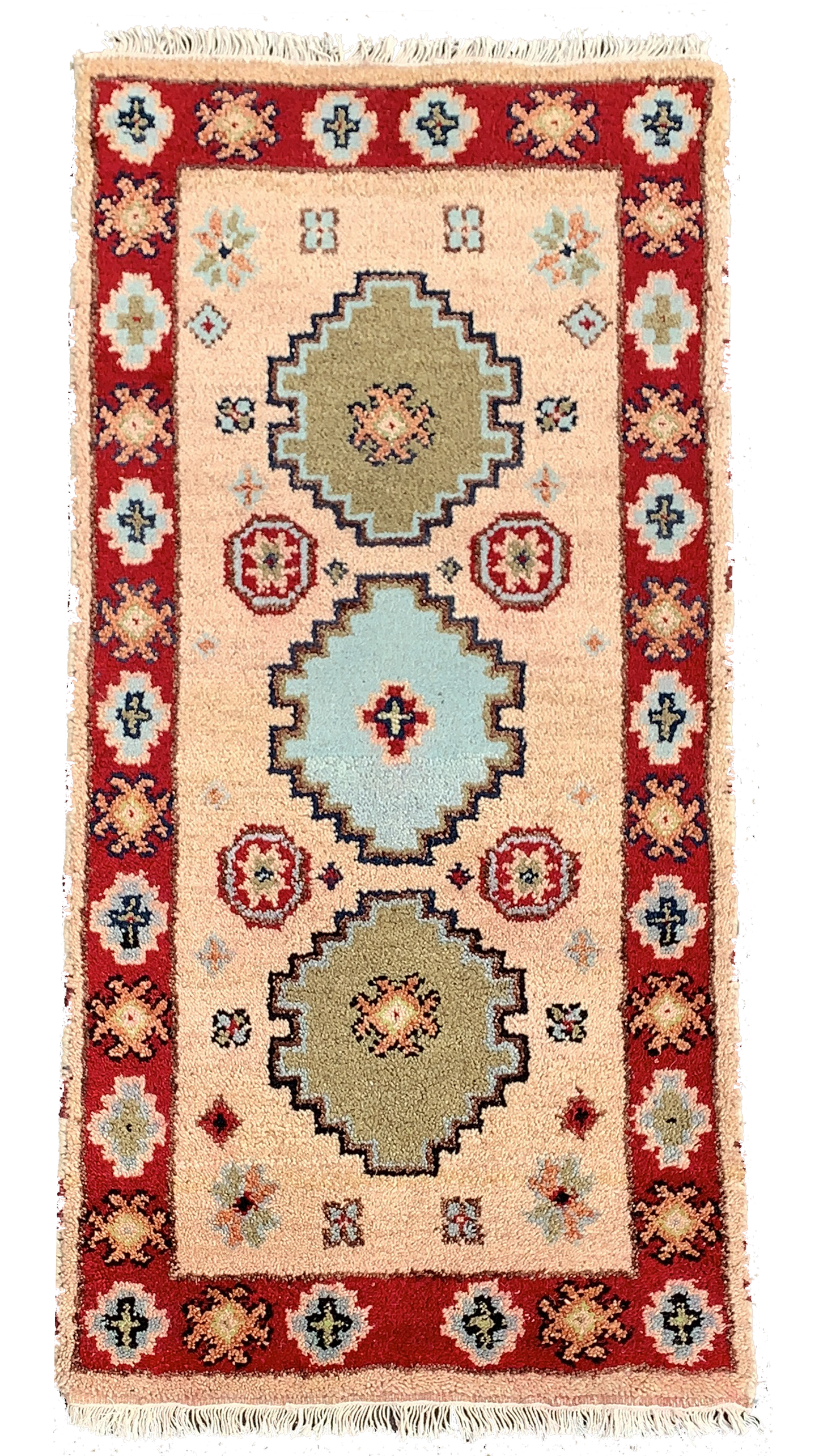 85093 Tapete Kazak - Indiano 1,20 X 0,60 = 0,72