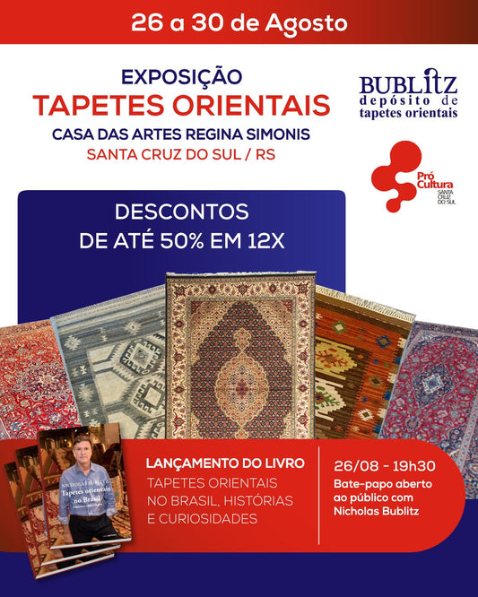 Exposição Tapetes Orientais em Santa Cruz do Sul