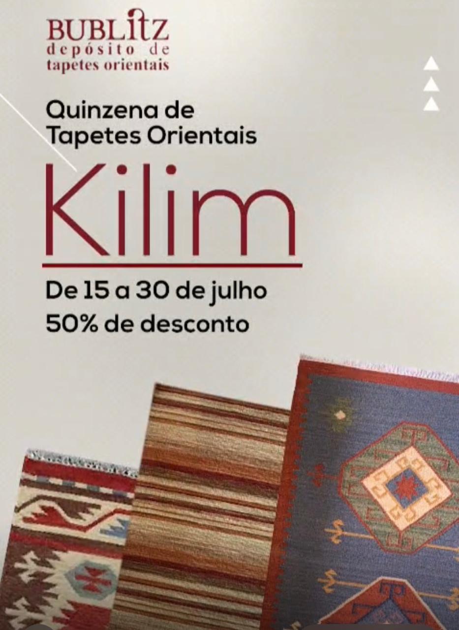 Quinzena de Tapetes Orientais Kilim