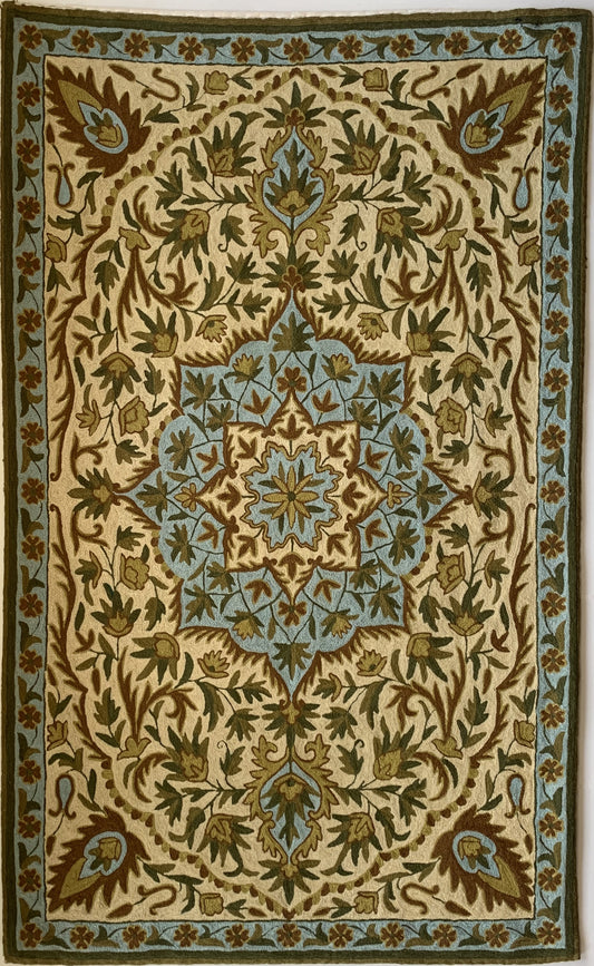 77571 Tapete Chain Stich  1,49X0,91=1,35