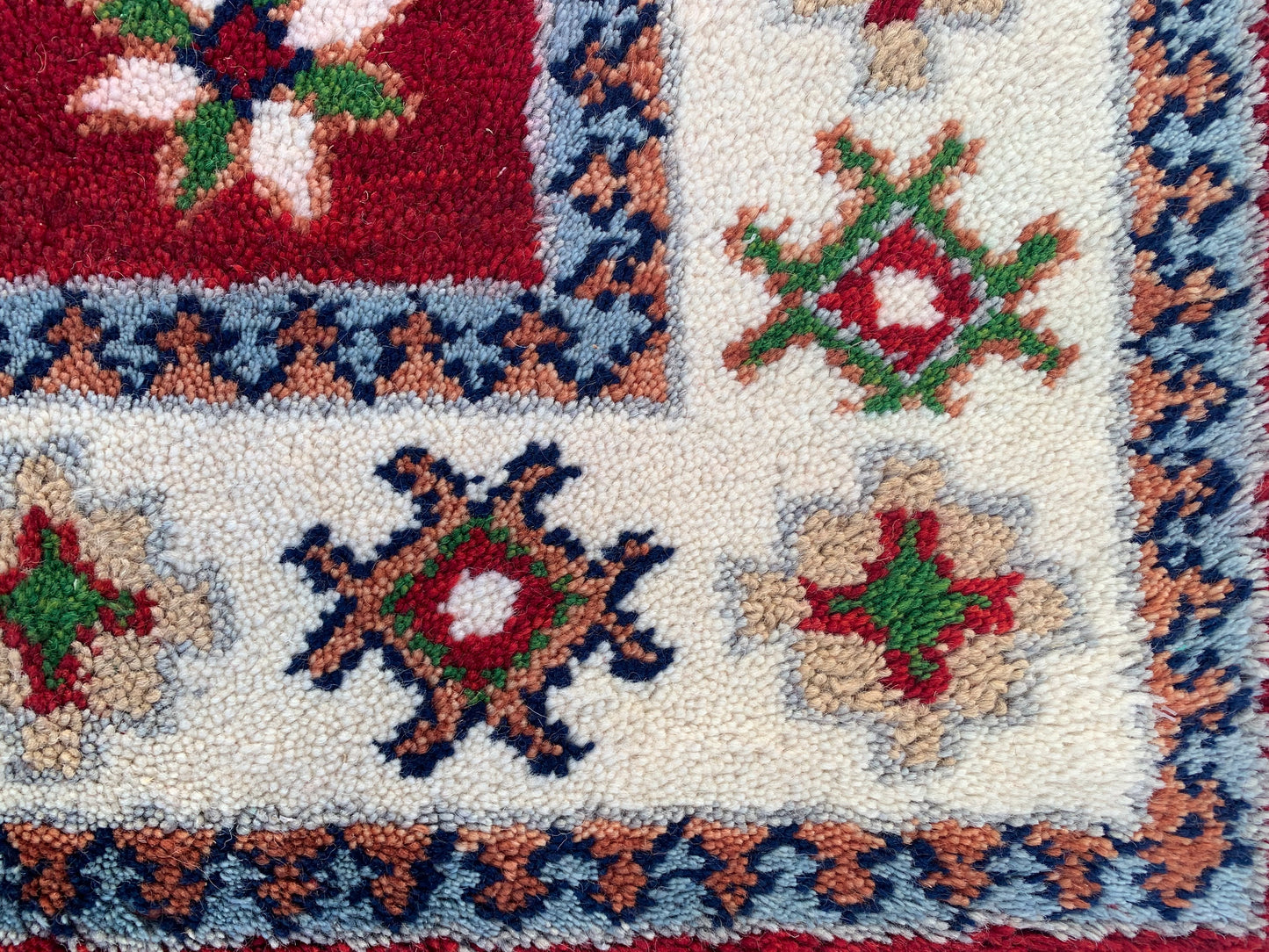 85553 Tapete Kazak - Indiano 1,98 X 1,38 = 2,73