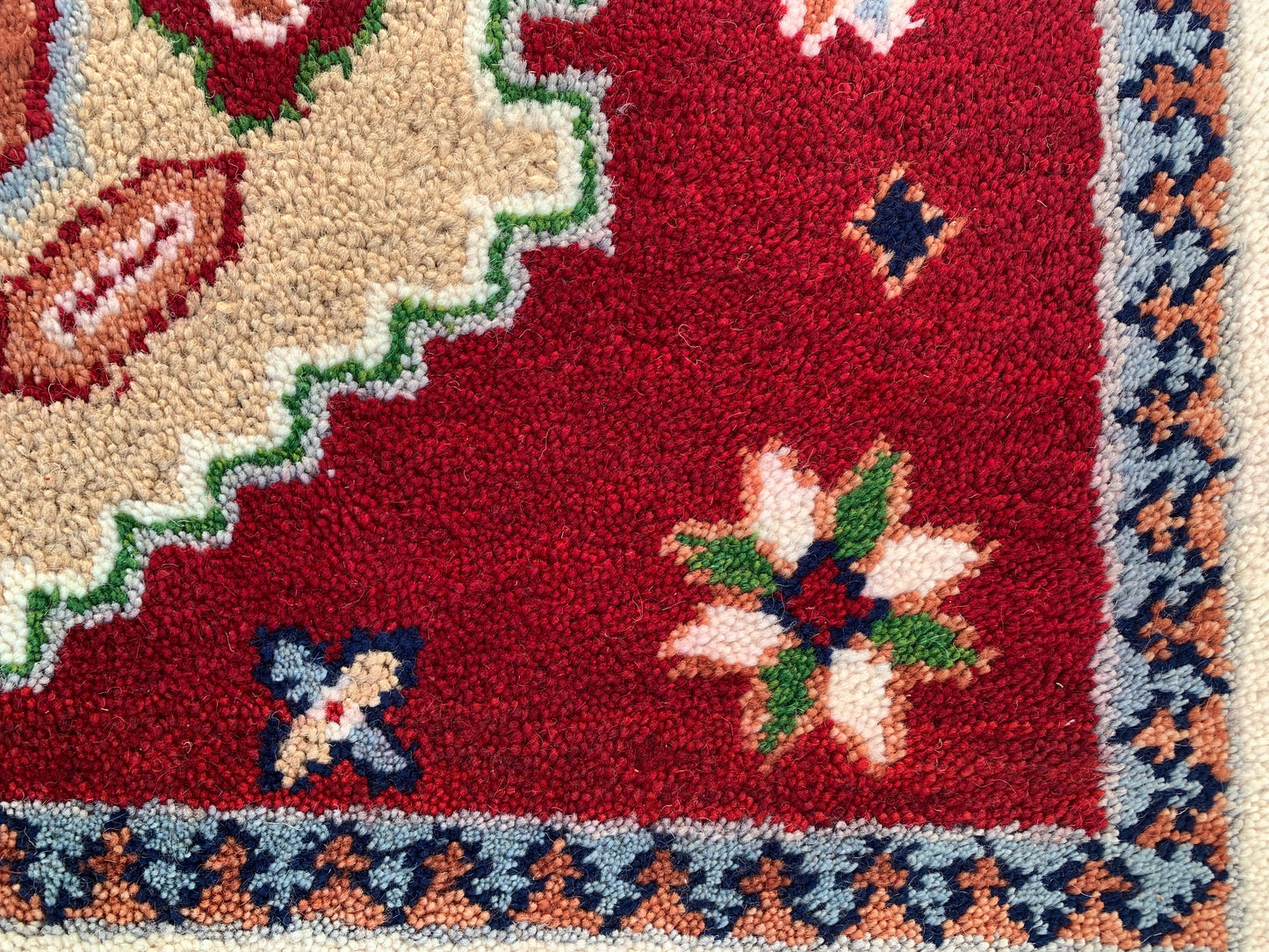 85553 Tapete Kazak - Indiano 1,98 X 1,38 = 2,73