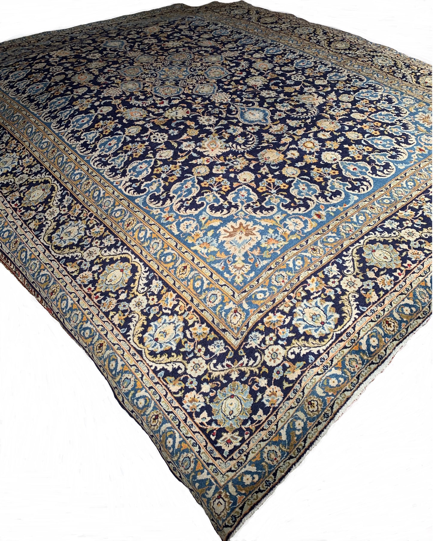 87729 Tapete Kashan 4,06 x 3,05 = 12,38